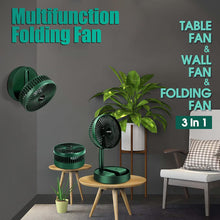 4613 Telescopic Electric Desktop Fan, Height Adjustable, Foldable & Portable for Travel/Carry | Silent Table Top Personal Fan for Bedside, Office Table