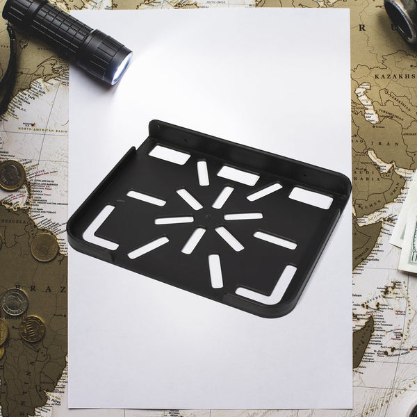 4754 Tv Setup Box Plastic Wall Mount Holder Hard Plastic Premium Quality Holder For Setup box , Dvd player & Other Device Using Stand