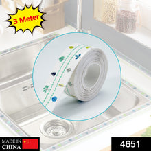 4651 Kitchen Sink Platform Sticker Bathroom Corner Tape (3Meter Size)