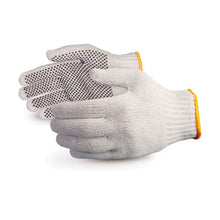4611 Unisex Knitted/Sewing Cotton Plain Hand Gloves Raw White
