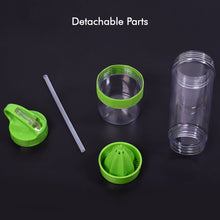 2474 Citrus Zinger Sports Bottle with Juice Maker Infuser Bottle 