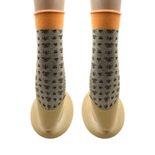 7354 Women's Cotton Solid Ankle Length Printed Fancy Socks Combo - 12 pair (Multicolour, Medium) 