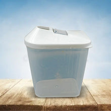 5741 Plastic Storage Container Easy Flow Storage Container, Grocery Containers Storage Jars Rice, Pulses, Spices, dry fruits, snacks Airtight Food Storage Container For Kitchen, 1500 ml