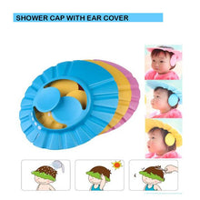 0378 Adjustable Safe Soft Baby Shower cap LetZcart