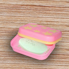 3700 Star Shaped Self Design Soap Case Holder for Bathroom 
