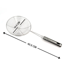 2730 Large Oil Strainer To Get Perfect Fried Food Stuffs Easily Without Any Problem And Damage. 