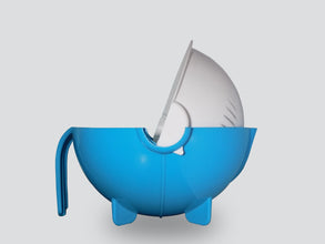 1093 Multi-Functional Washing Fruits and Vegetables Bowl & Strainer with Handle 