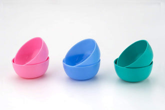 2184 Multipurpose Snack Set 3 pcs - Spoon, Bowl and Dish 