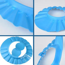 0378 Adjustable Safe Soft Baby Shower cap LetZcart