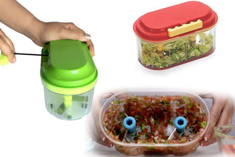 0071 Plastic Vegetable Chopper  (1000 ml) LetZcart