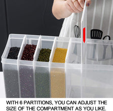 2382 Wall-Mounted Cereals Dispenser Press Grain Storage Tank 