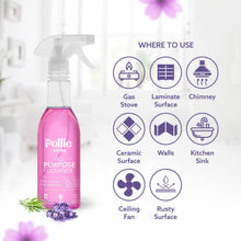 12641 All Purpose Cleaner | Kills 99.9% germs | Cleans Tough Stains, Grease and Rust on Gas Stove, Chimney, Kitchen Sinks, Walls, Rusty Surfaces (400 ml)