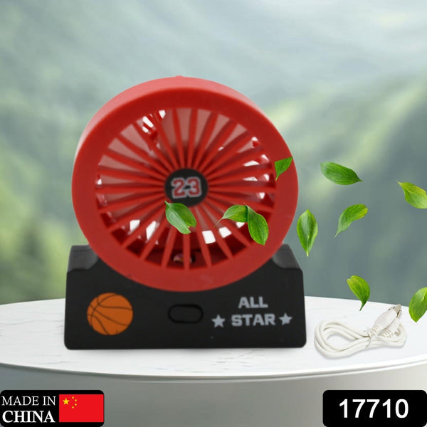 17710 PORTABLE MINI DESK FAN, TABLE FAN WITH PERSONAL DESK FAN SUITABLE FOR OFFICE, SCHOOL & HOME USE (1Pc)