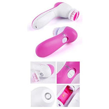 340 -5-in-1 Smoothing Body & Facial Massager (Pink) LetZcart