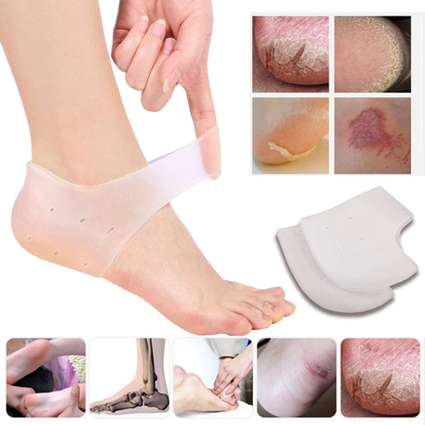 339 Moisturizing Skin Softening Silicone Gel for Dry Cracked Heel Repair (Multicolour) LetZcart