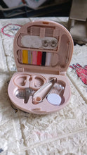 1290 Mini Travel Sewing Kit DIY Sewing Portable Sewing Tool Kits Plastic Sewing Kit Box Beginner Friendly Emergency Sewing Repair Kit with Threads Scissors Hand Sewing Needles