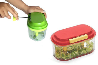 0071 Plastic Vegetable Chopper  (1000 ml) LetZcart