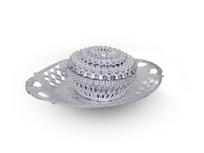 2092 Dry Fruit, Chocolates, Mouth Freshener, Nuts and Mukhvas Storage, Serving Decorative Box with Serving Tray 