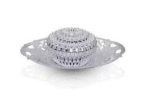2092 Dry Fruit, Chocolates, Mouth Freshener, Nuts and Mukhvas Storage, Serving Decorative Box with Serving Tray 
