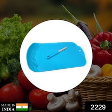2229 Chop & Drain Vegetables Fruits Chopping Board Sleek Knife